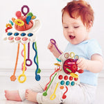 Baby's Funny Finger Puff Toy Can Be Pressed - Cindi Book