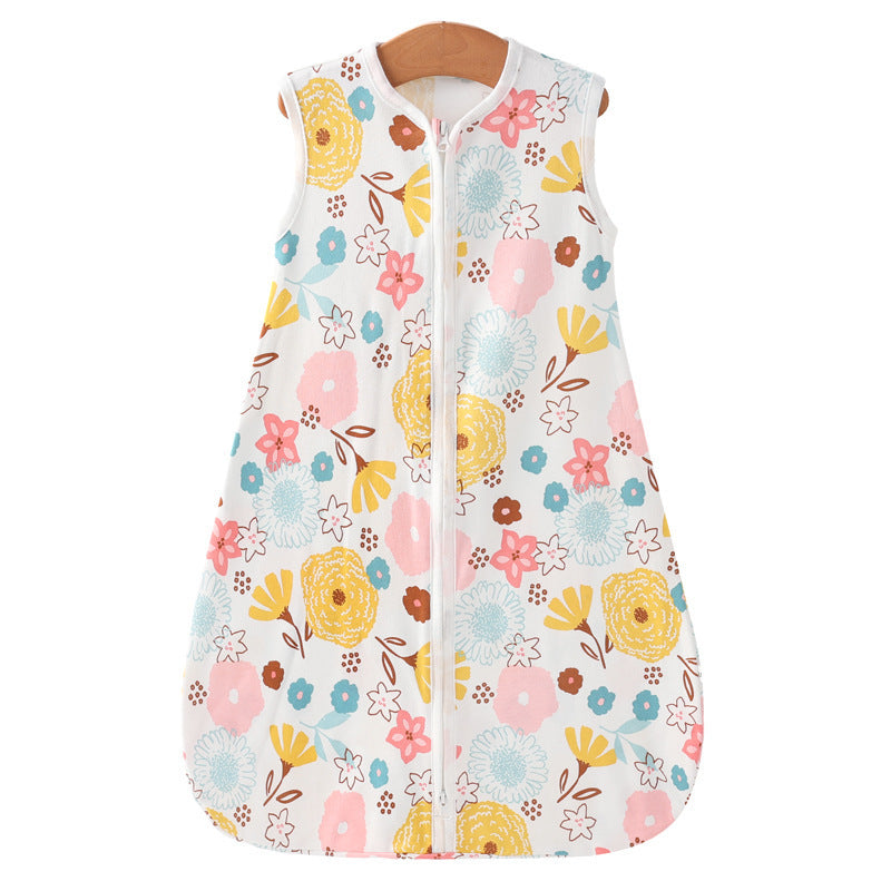 Newborn Summer Vest Sleeping Bag Baby Anti-kick Quilt - Cindi Book