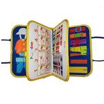 New Busy Book Children's Busy Board Dressing And Buttoning Learning Baby Early Education Preschool Sensory Learning Toy - Cindi Book