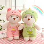 Dress-Up Bear Series Children's Birthday Gift Cute Plush - Cindi Book