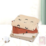 Newborn Air Conditioning Blanket Two-layer Cotton Holding Summer Thin Newborn Stroller Blanket - Cindi Book