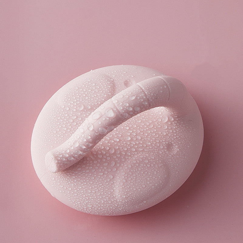 Baby Shower Brush To Remove Dandruff Silicone Scrubbing Cotton Shampoo Artifact - Cindi Book