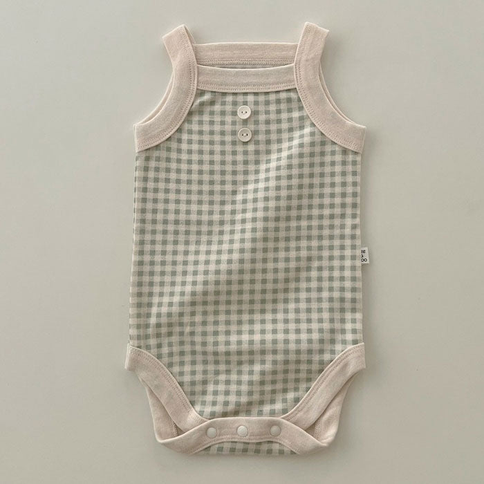Newborn Cotton Sleeveless Jumpsuit Vest Garments - Cindi Book