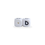 12mm Baby Products 26 Silicone English Alphabet Beads Teeth Accessories - Cindi Book