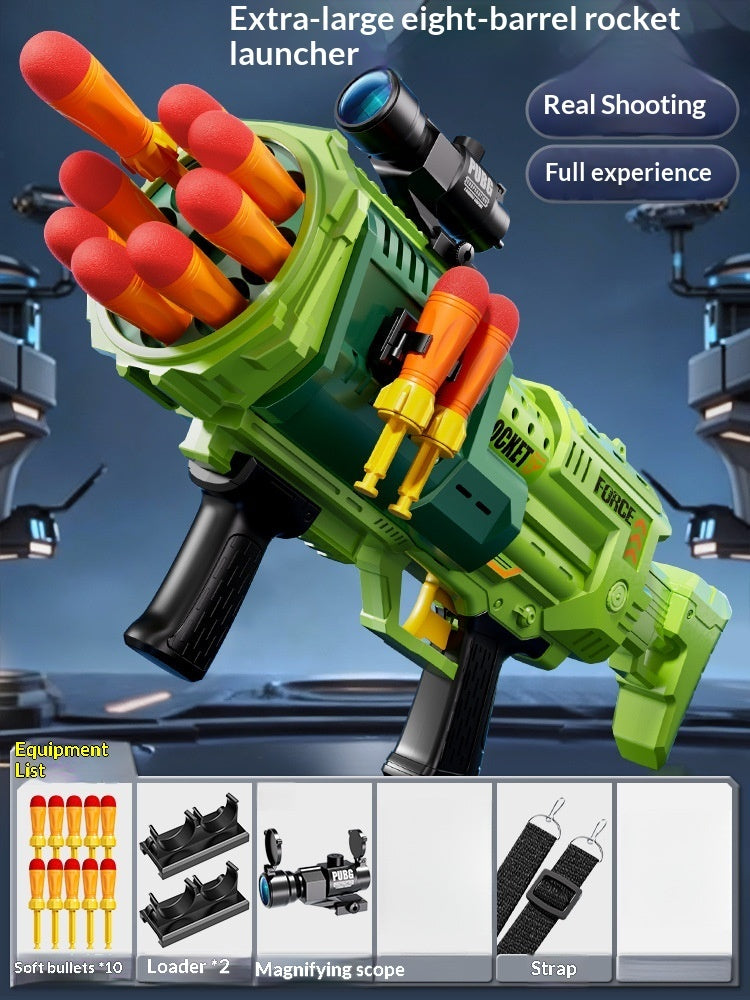 Childrens Army-Green Rocket Launcher Shooting Toy - Cindi Book