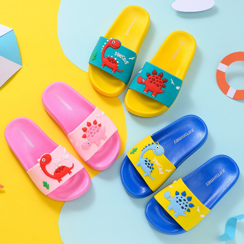 Summer Cute Thick-soled Soft-soled Home Indoor Outdoor Solid Color Sandals And Slippers - Cindi Book