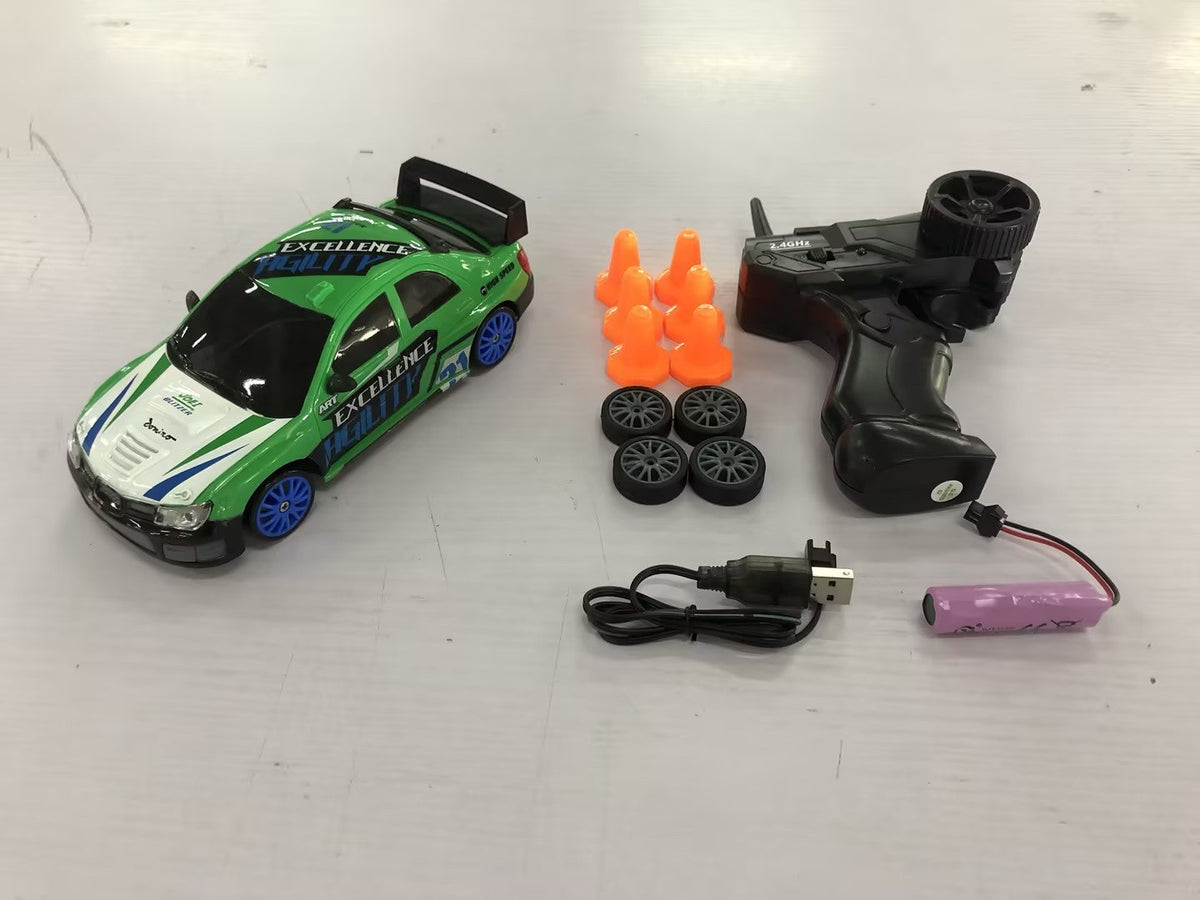 2.4G Drift Rc Car 4WD RC Drift Car Toy Remote Control GTR Model AE86 Vehicle Car RC Racing Car Toy For Children Christmas Gifts - Cindi Book
