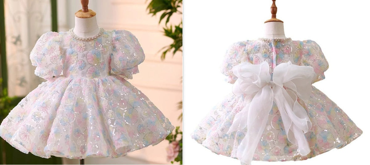 Princess Dress Light Luxury Minority High-end Flower Birthday Host Pettiskirt - Cindi Book