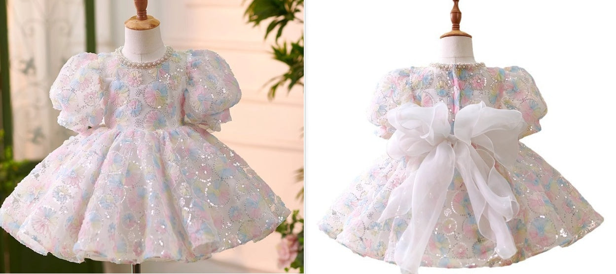 Princess Dress Light Luxury Minority High-end Flower Birthday Host Pettiskirt - Cindi Book