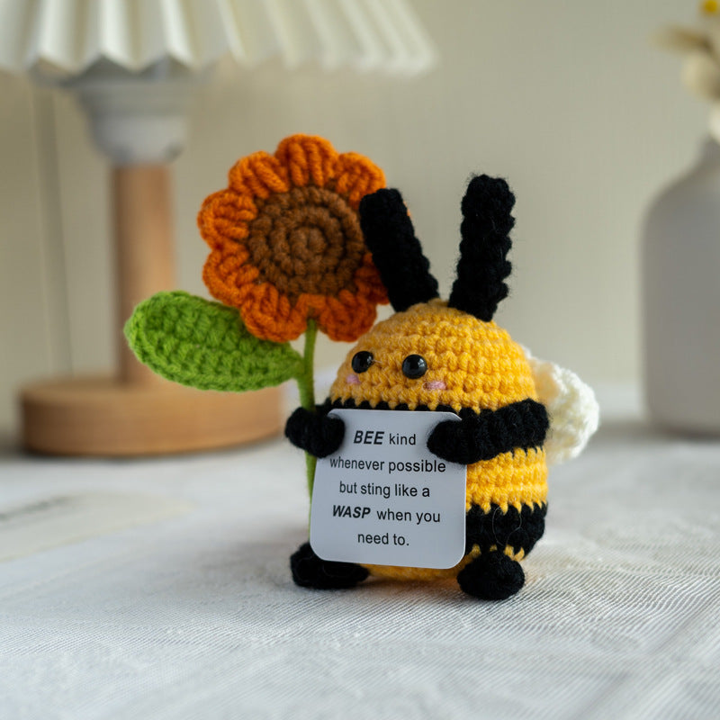 Funny Animal Crocheted Toy Creative Gift - Cindi Book
