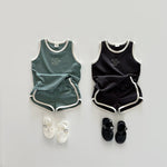 Cotton Sports Vest Shorts Casual Children Suit - Cindi Book