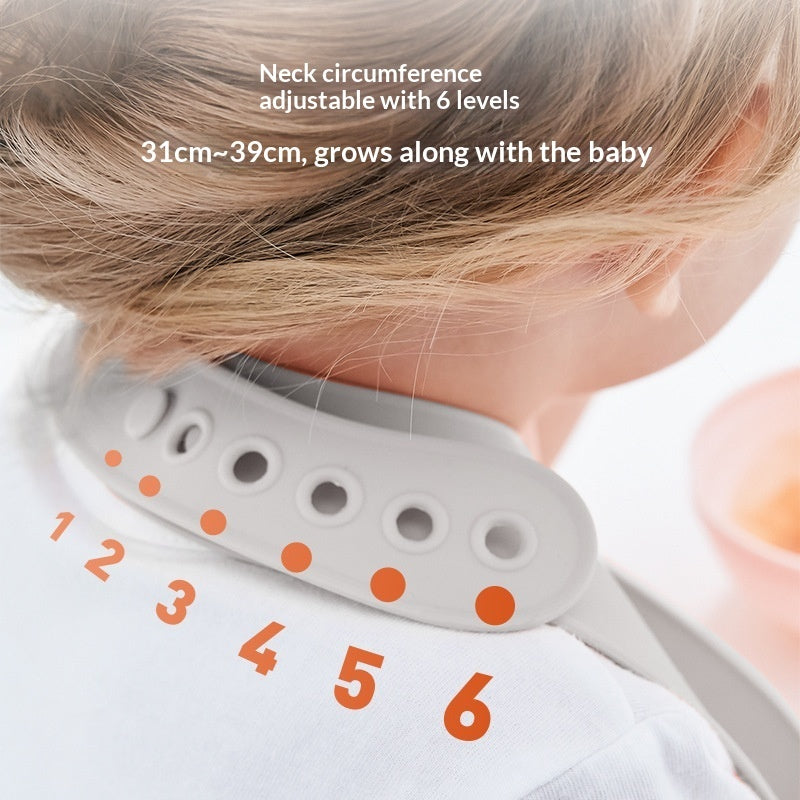Baby Waterproof and Stain-Resistant Food-Grade Silicone Bib