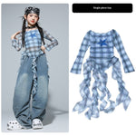 Girls Clothing Kids Hip-Hop Street Dance Trendy Outfit Set - Cindi Book
