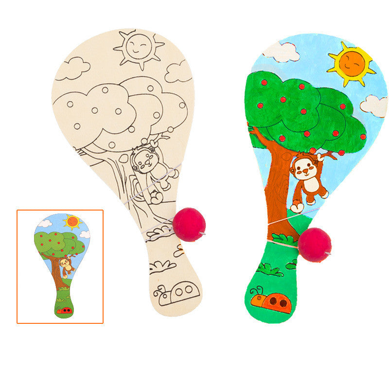 Children's Handmade Painting Creative Graffiti Ball Toy - Cindi Book