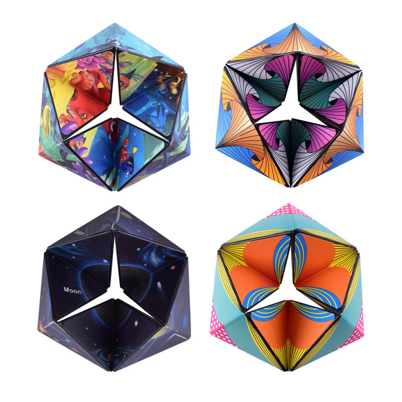 The New Magical And Infinite Shape Of The Magic Cube - Cindi Book