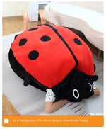 Wearable Ladybug Beetle Throw Pillow - Cindi Book