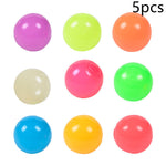 Luminous Sticky Ball Toys Sticky Wall Home Party Games Glow In The Dark Novelty Toys Decompression Squeeze Toy - Cindi Book