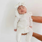 Long-sleeved Knitted Stretch Cotton Suit For Girls - Cindi Book