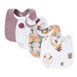 Baby And Infant Bibs Made Of Pure Cotton - Cindi Book