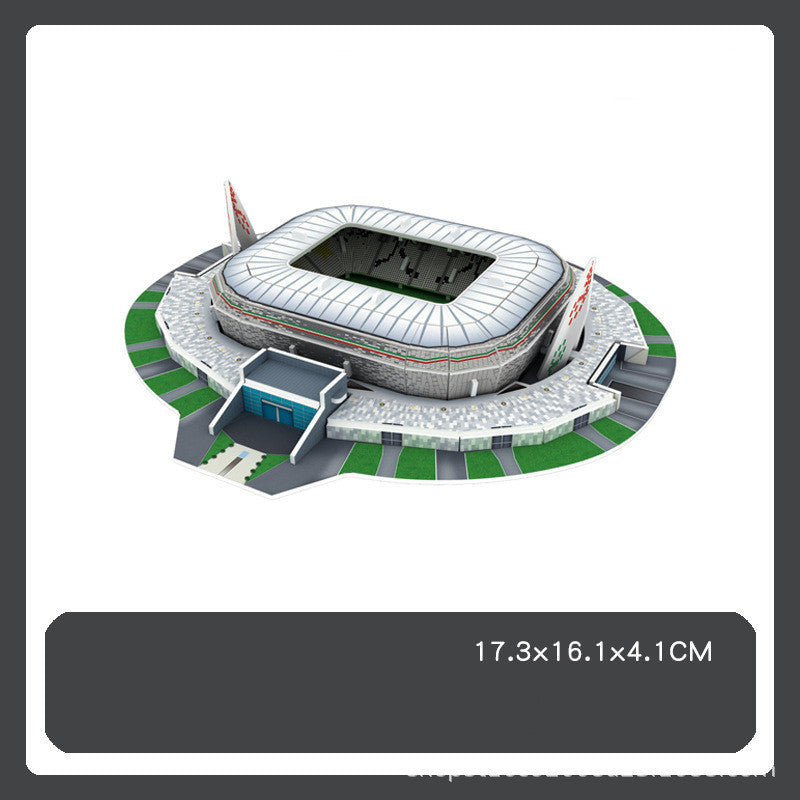 3D Puzzle Football Field Model - Cindi Book