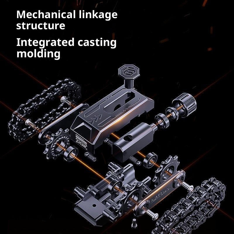 Mechanical Rotating Decompression Hand Pieces Metal Toy Tank - Cindi Book