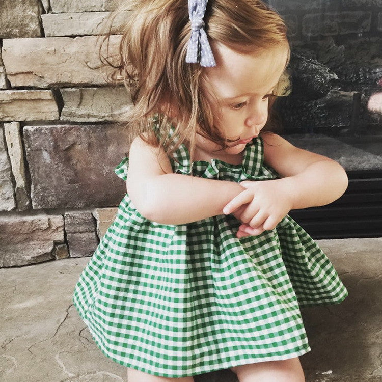 Plaid Suspenders Butt Clothes Trendy Two-piece Suit - Cindi Book