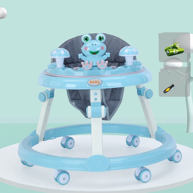 Baby Walker Anti-O-leg Baby Multifunctional Anti-rollover - Cindi Book