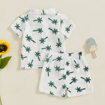 Baby Boy Beach Series Short Sleeve Blouse And Pants - Cindi Book