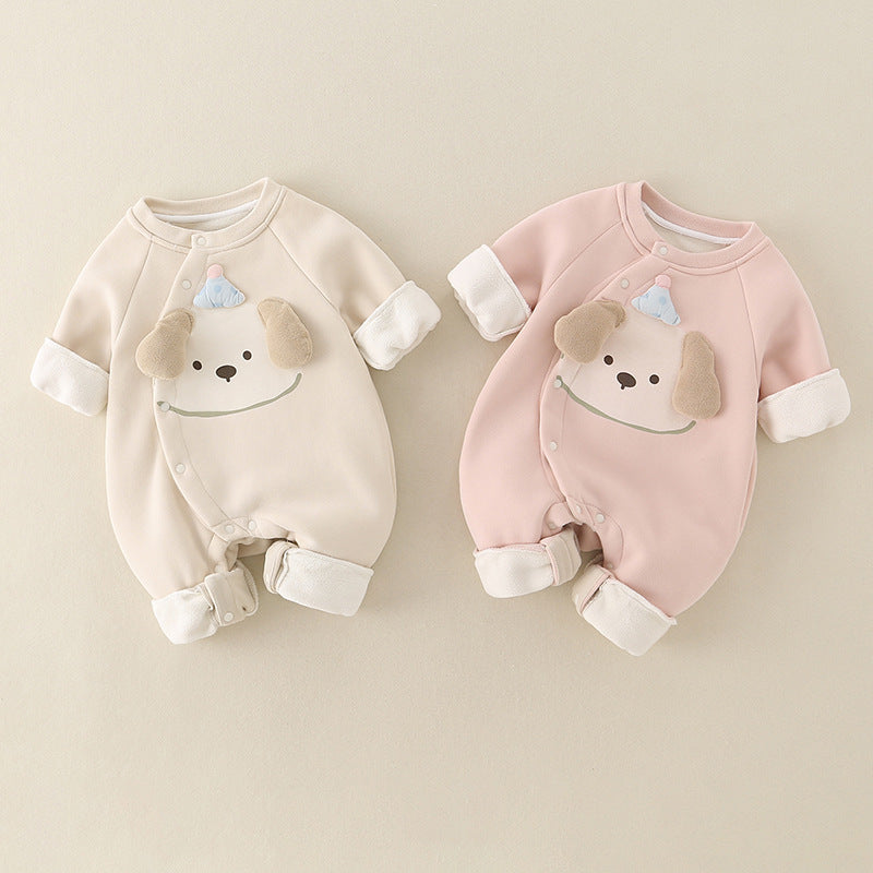 Autumn Cute Cartoon Jumpsuit - Cindi Book
