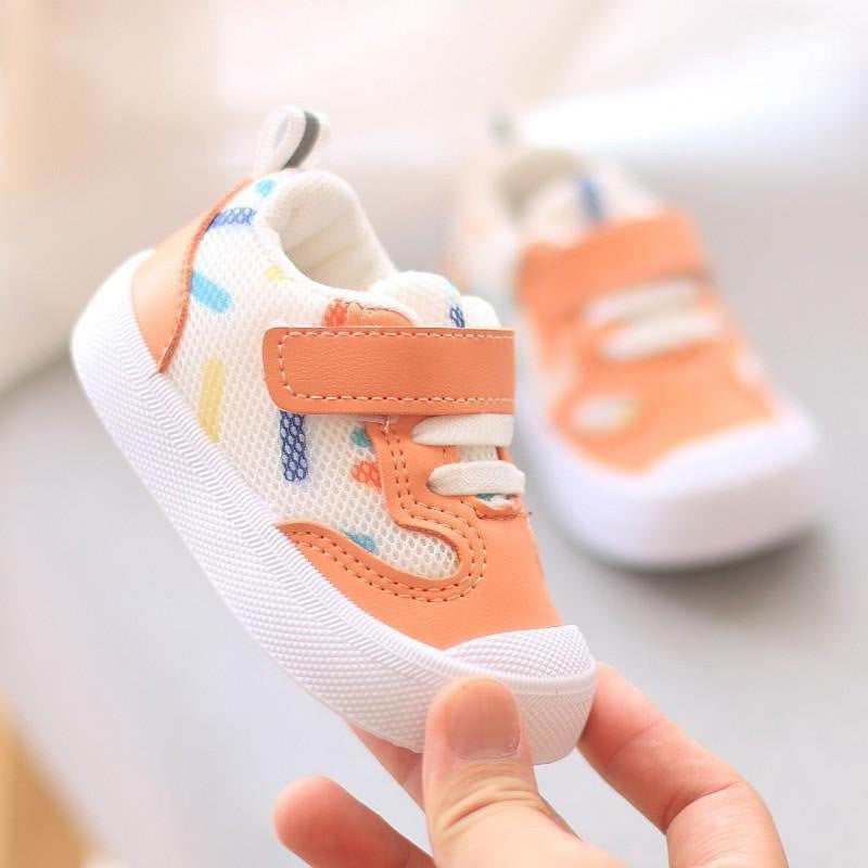 Solid Casual Soft Soled Baby Walking Shoes - Cindi Book