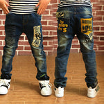 Boys' Denim Trousers Trousers Children's Clothing - Cindi Book