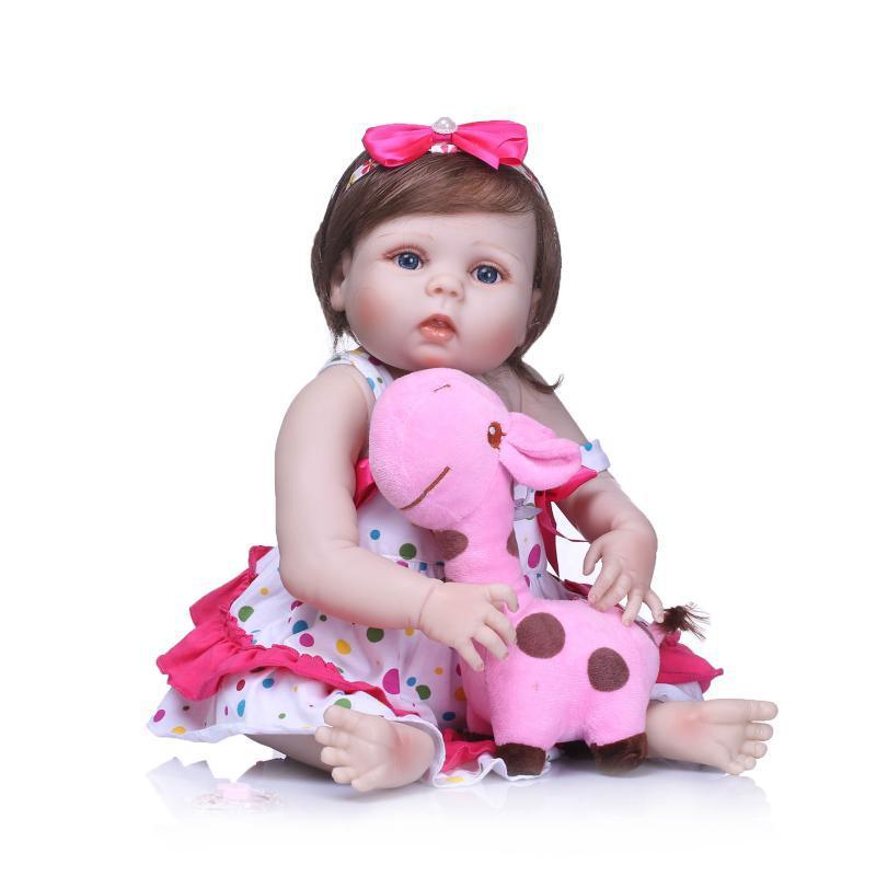 Simulation Baby Toys Cute Female Baby - Cindi Book