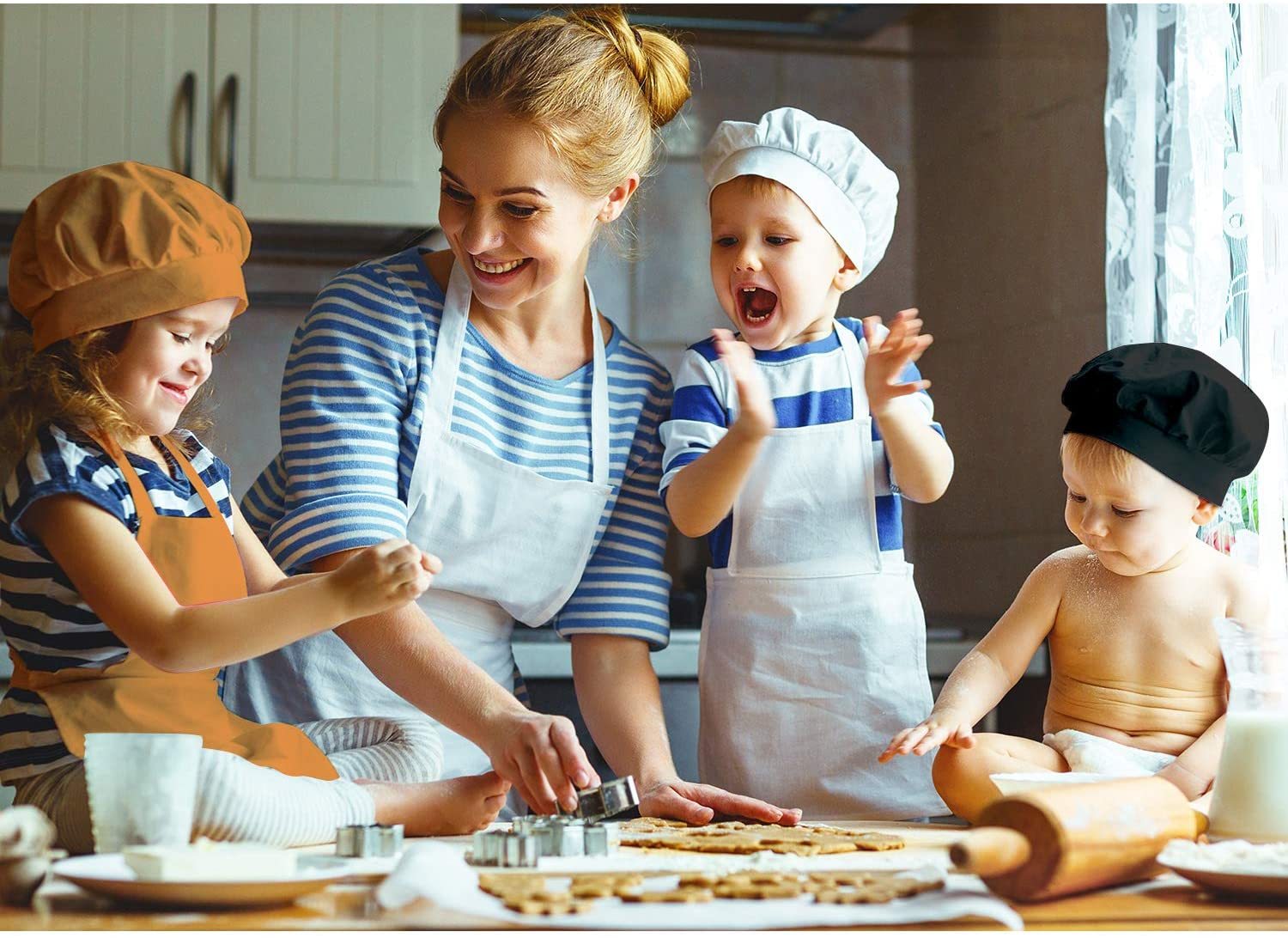 Children's Kindergarten Painting Chef Apron - Cindi Book