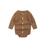 Knitted Sweater Baby Bodysuit One-piece Baby Wear - Cindi Book
