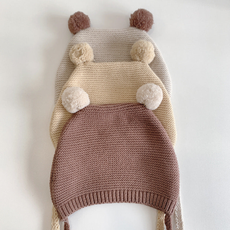 Ins Baby Ball Cute Ear Protection Hat - Cindi Book
