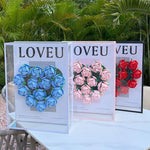 Rose Bouquet Building Blocks Gift Box DIY Handmade - Cindi Book