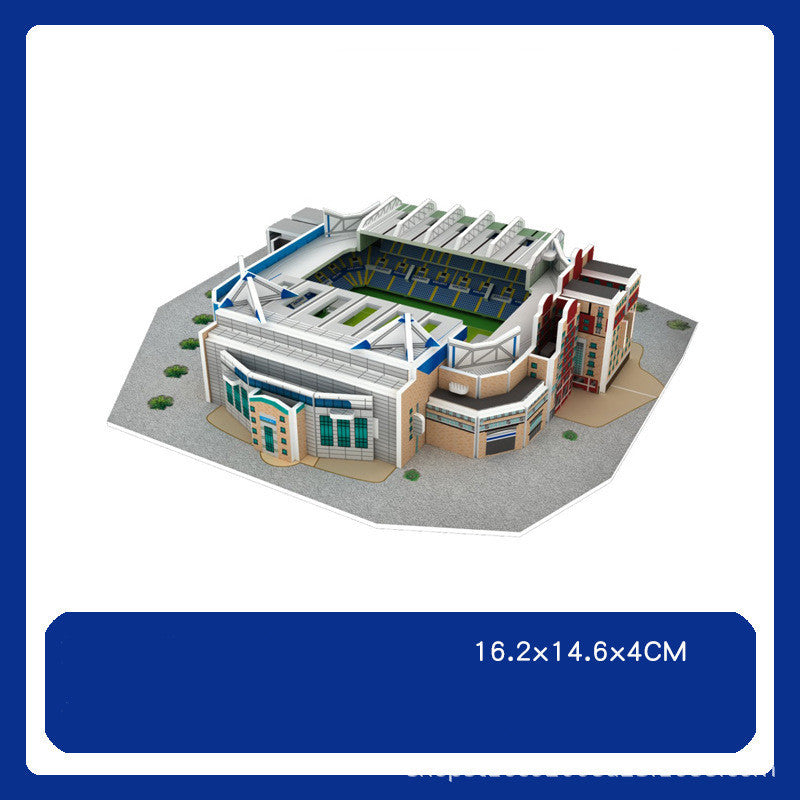 3D Puzzle Football Field Model - Cindi Book