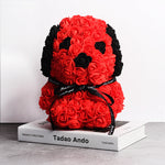 Creative Style Rose Dog Doll Christmas Gift Decoration - Cindi Book