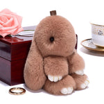 Fashionable Cotton Cute Rabbit Keychain Pendant - Cindi Book