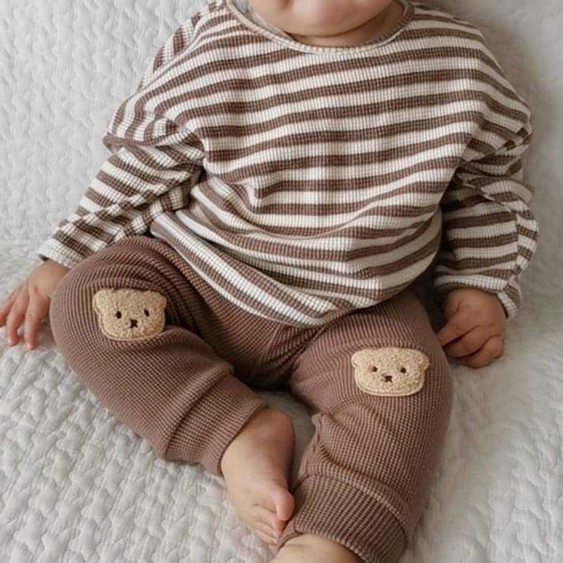Cute And Comfortable Striped Top For Babies - Cindi Book