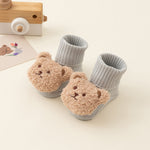 Newborn Baby Spring And Autumn Mid-calf Glue Dispensing Non-slip Room Socks Baby Socks - Cindi Book