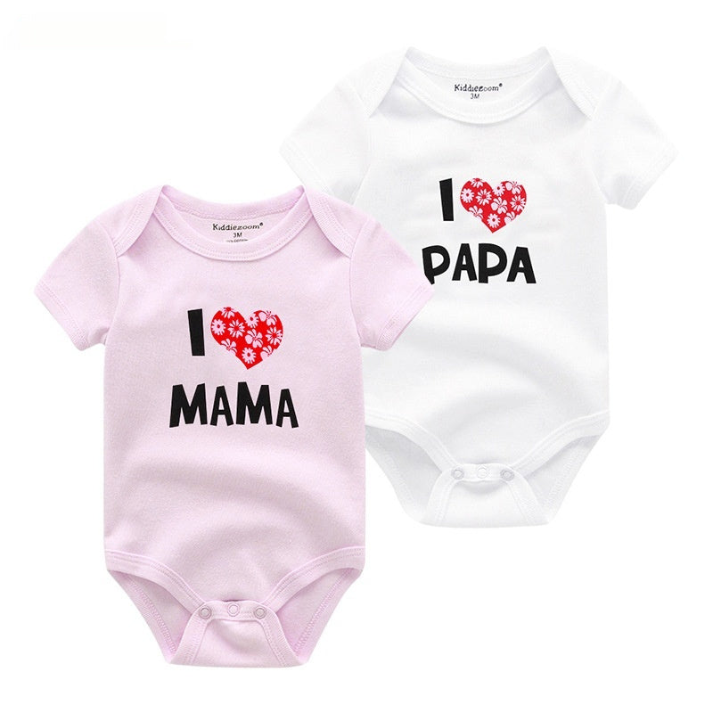 Onesie Baby Clothes Cotton Triangle Newborn Jumpsuit - Cindi Book