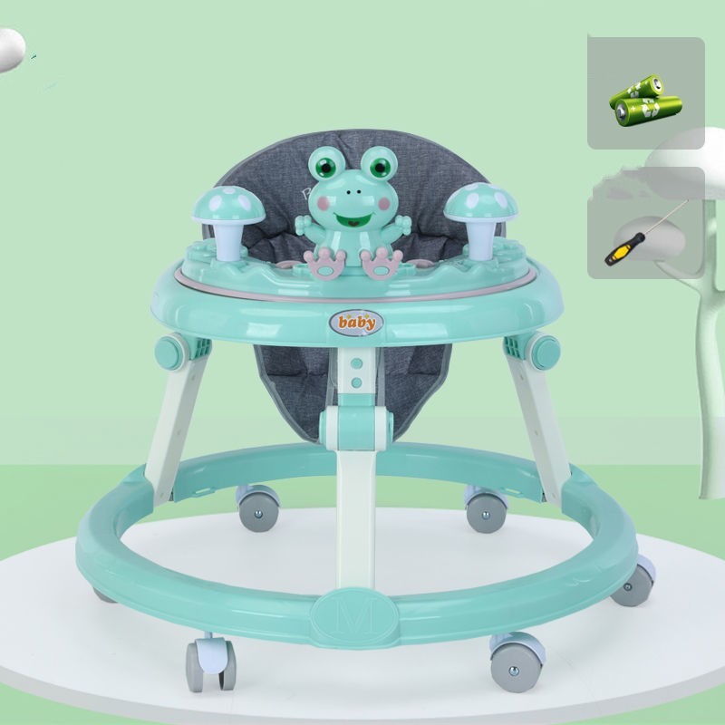 Baby Walker Anti-O-leg Baby Multifunctional Anti-rollover - Cindi Book