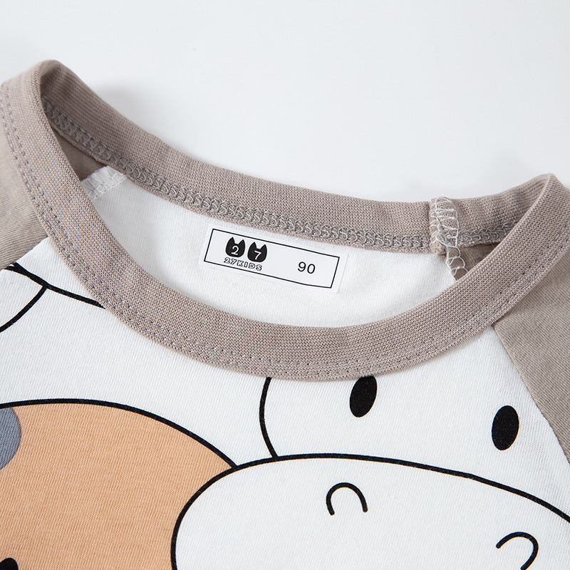 Pure Cotton Full Printed Cow Baby Summer - Cindi Book