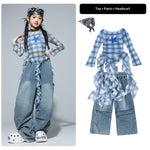 Girls Clothing Kids Hip-Hop Street Dance Trendy Outfit Set - Cindi Book