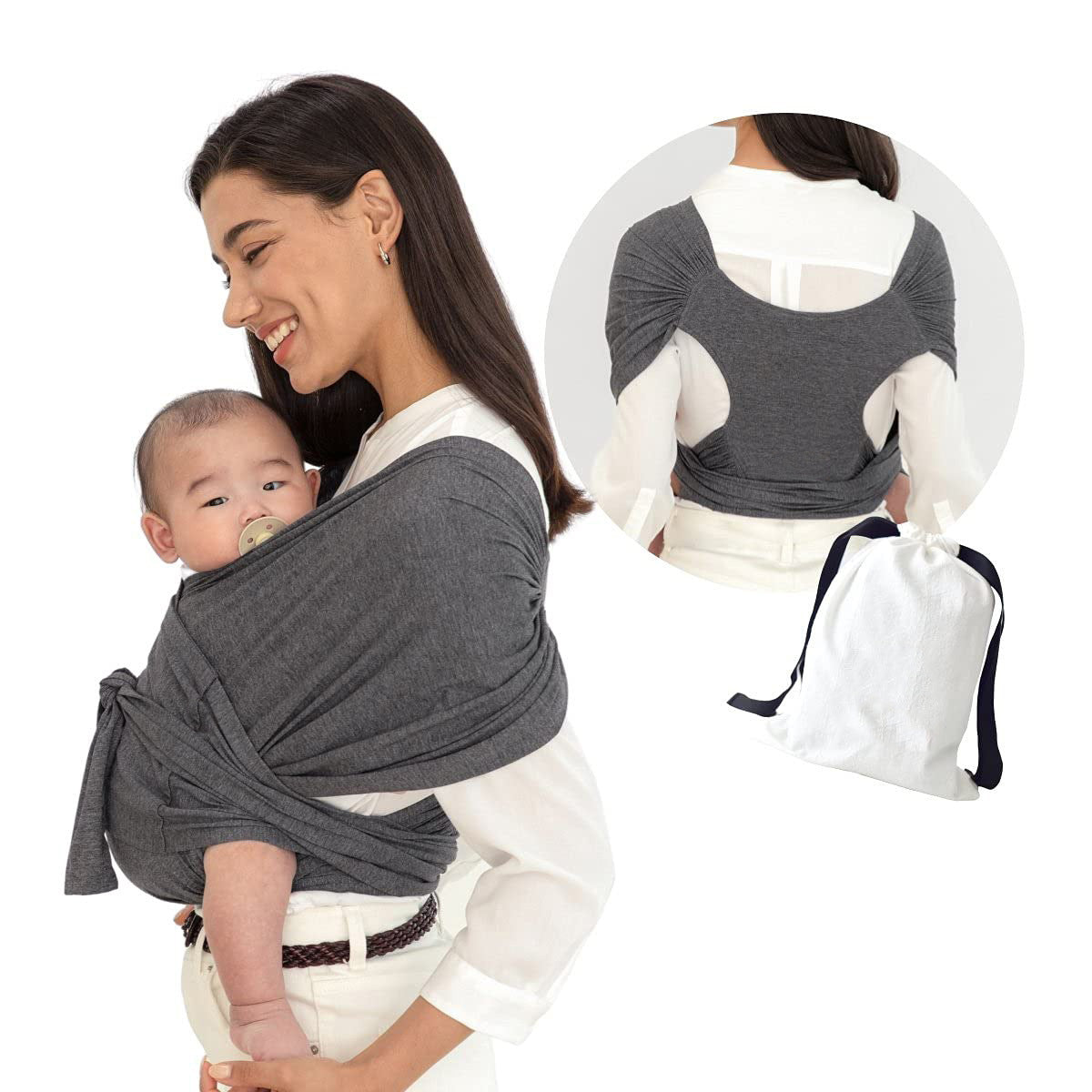 Summer Cotton Cross Simple  Baby Carrier - Cindi Book