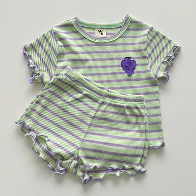 Fashion Personality Shorts Girls Suit - Cindi Book