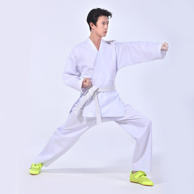 Karate White Suit Taoist Robe Suit - Cindi Book