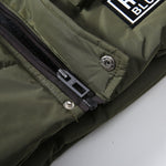 Boys Large Fur Collar Padded Warm Cotton Jacket - Cindi Book