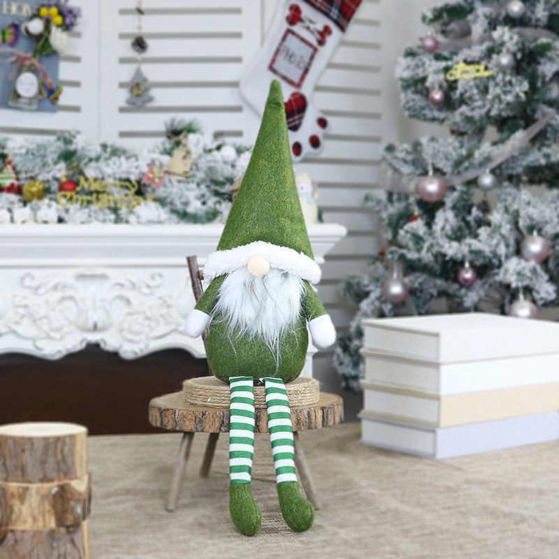 Christmas Faceless Old Man Doll Window Decoration - Cindi Book